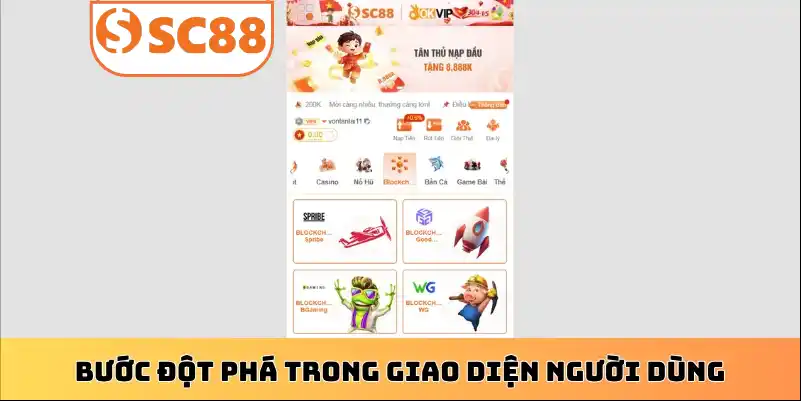 Bước đột phá trong giao diện người dùng