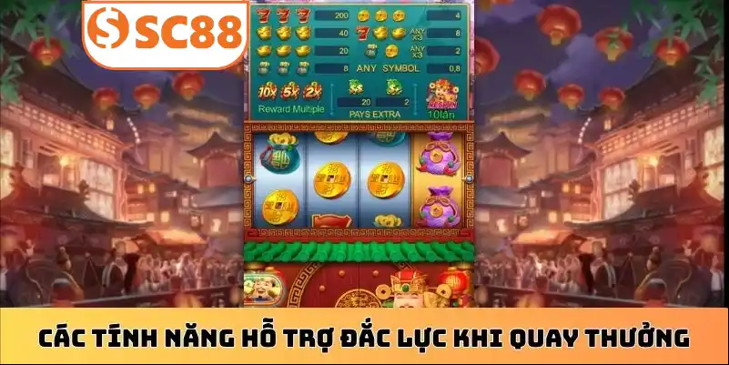 Các tính năng hỗ trợ đắc lực khi quay thưởng