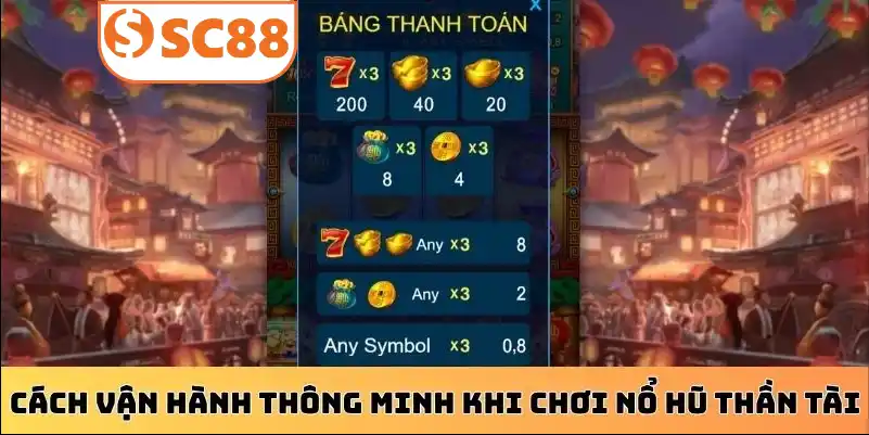 Cách vận hành thông minh khi chơi nổ hũ thần tài