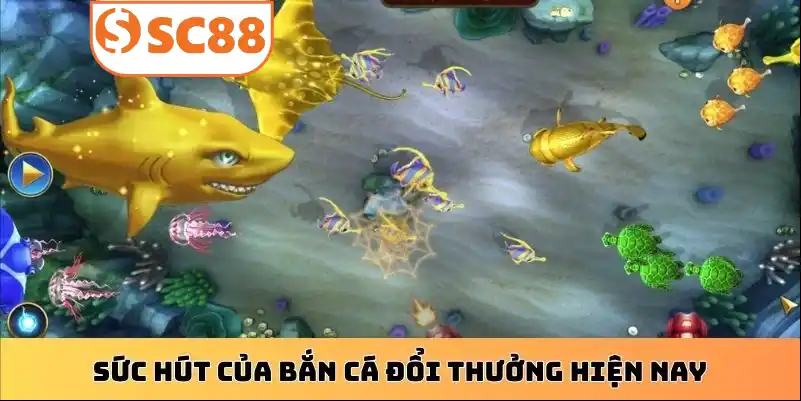 Sức hút của bắn cá đổi thưởng hiện nay