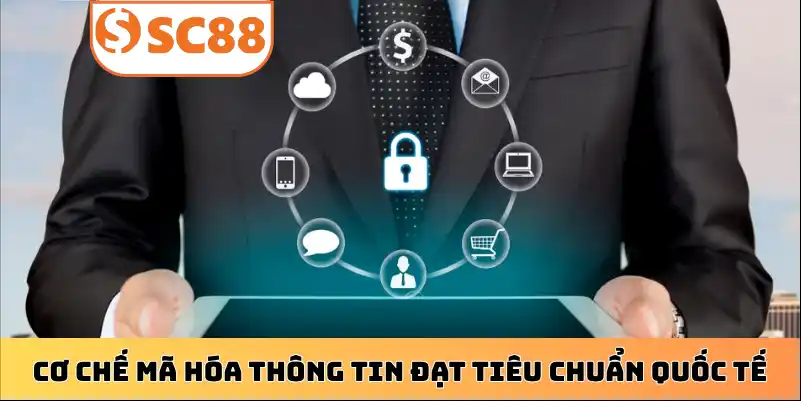 Cơ chế mã hóa thông tin đạt tiêu chuẩn quốc tế