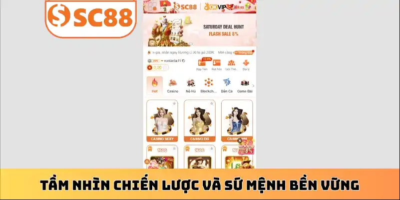 Tầm nhìn chiến lược và sứ mệnh bền vững